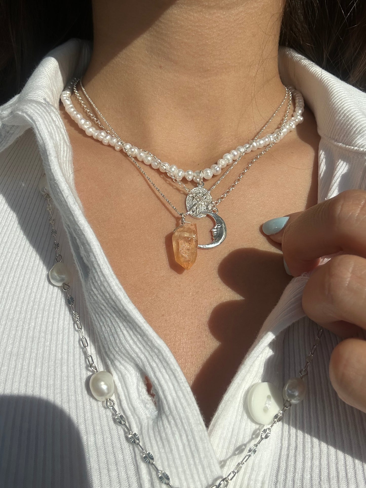 Crescent Moon Necklace