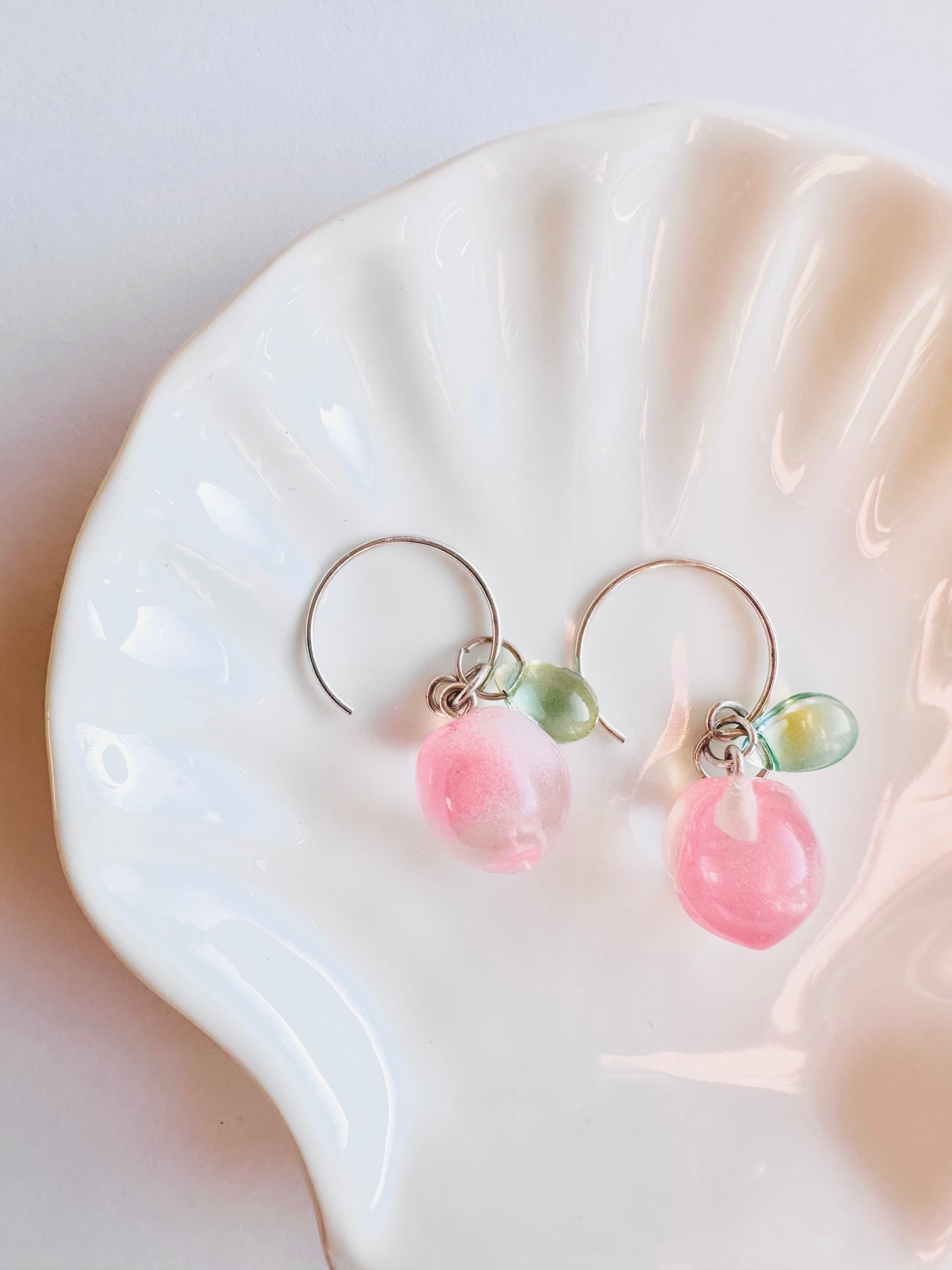 Peach Paradise Earrings
