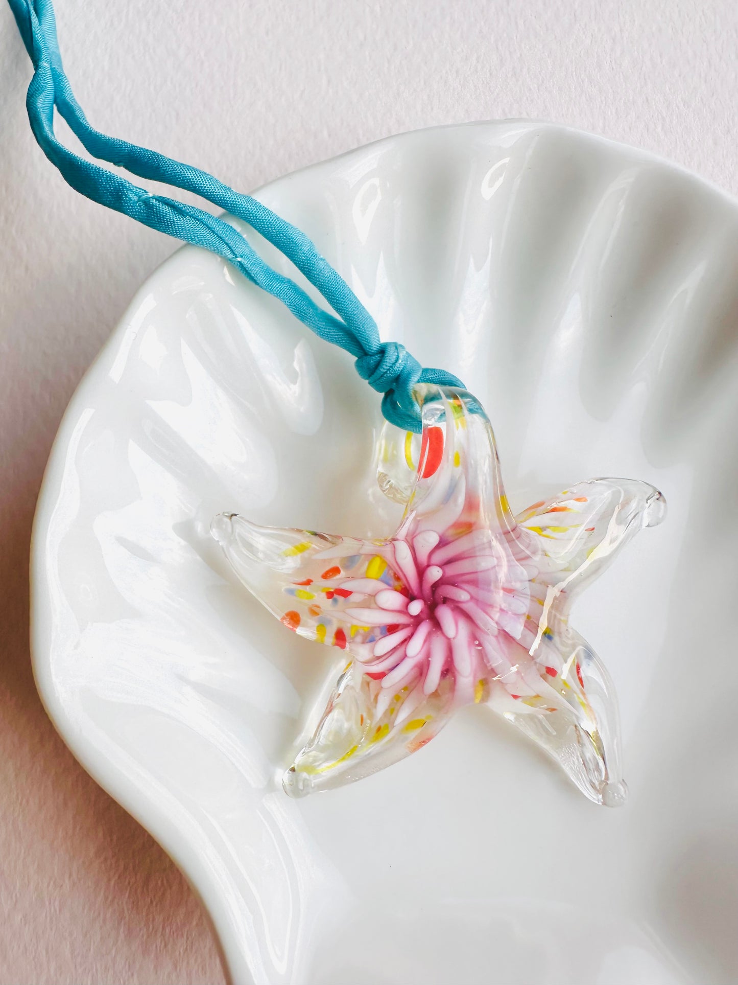 Silken Starfish Necklace