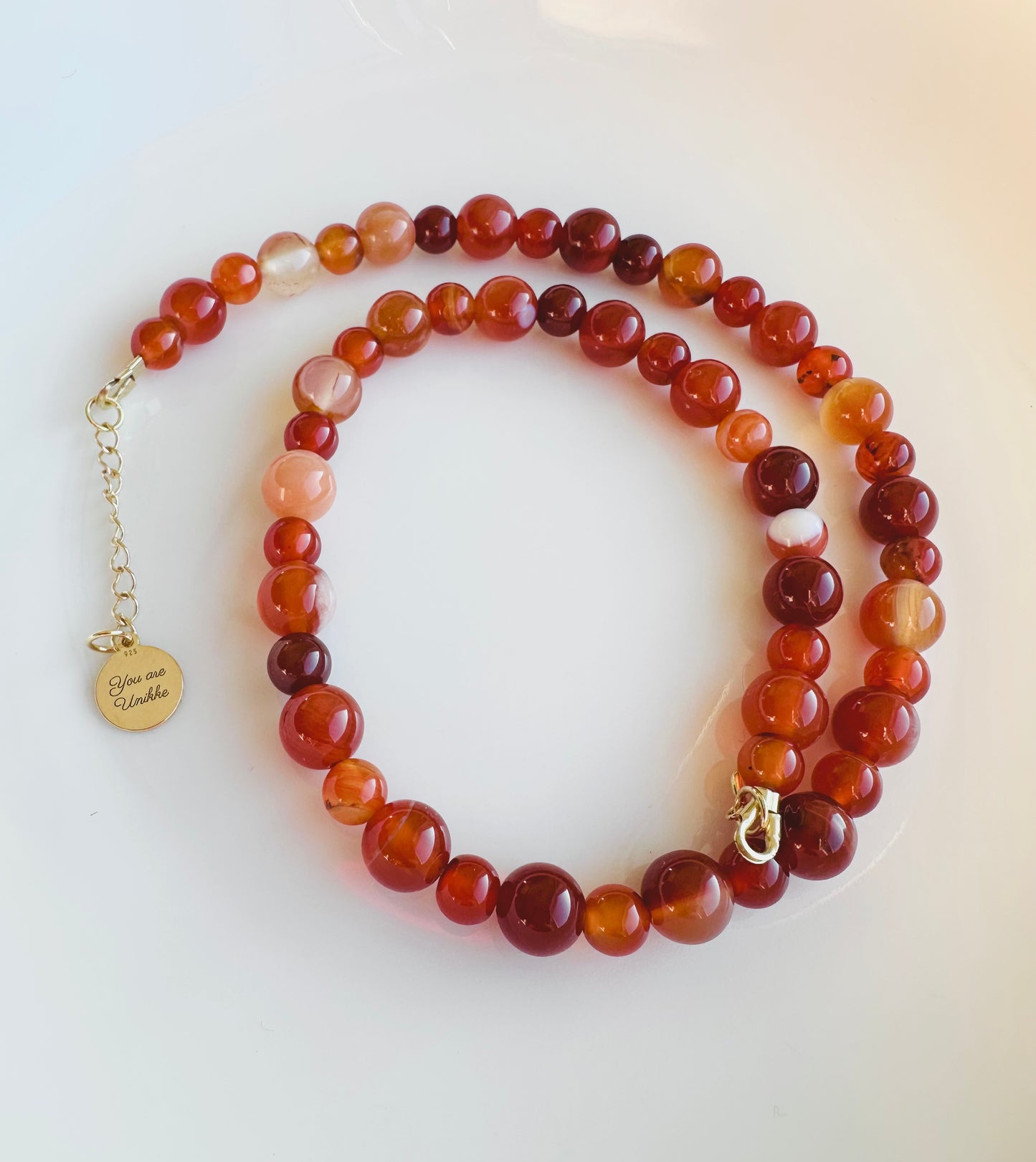 Orange Sunset Necklace